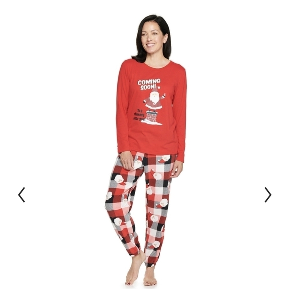 NEW Jammies for Families pajamas Size 2X Cozy Holiday - Picture 1 of 4